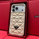 Prada プラダiphone air 17 pro max 14 16 pro 15 plus 16eケースブランドカード入れハイブランドiphone 17/16pro/17e 15plusカバー韓国風iphone 16/14/13/15/ airケースレディース斜め掛けブランド携帯ケースiphone17 16e 16 15 pro max 14plus/13 pro maxケース手帳型