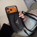 Prada プラダiphone air 17 pro max 14 16 pro 15 plus 16eケースブランドカード入れハイブランドiphone 17/16pro/17e 15plusカバー韓国風iphone 16/14/13/15/ airケースレディース斜め掛けハイブランドアイフォン17e 16 15 14 ケーストランク型