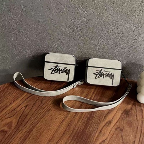 Stussy ステューシーハイブランドairpods4ケースブランドairpods pro2ケースairpods pro 3 2 1ケースブランドメンズファッションブランドAirpods Pro2ケース