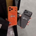 Stussy ステューシーハイブランドiphone16pro/17 15plusカバー韓国風iphone 16/14/13/15/ airケースレディース斜め掛けハイブランドアイフォン17 air 16 15 14 ケーストランク型ブランド携帯ケースiphone17 16e 16 15 pro max 14plus/13 pro maxケース手帳型