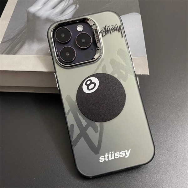 Stussy ステューシーiphone air 17 pro max 14 16 pro 15 plus 16eケースブランドカード入れハイブランドiphone16pro/17 15plusカバーアイフォン17 pro 16e 15/14/13/ 12 pro maxケースパロディーブランド携帯ケースiphone17 16e 16 15 pro max 14plus/13 pro maxケース手帳型