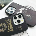 Stussy ステューシーiphone air 17 pro max 14 16 pro 15 plus 16eケースブランドカード入れ人気 アイフォン17pro max/16 15 proケースアイフォン17 pro 16e 15/14/13/ 12 pro maxケースパロディーブランド携帯ケースiphone17 16e 16 15 pro max 14plus/13 pro maxケース手帳型