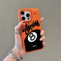 Stussy ステューシーiphone air 17 pro max 14 16 pro 15 plus 16eケースブランドカード入れ人気アイフォン17pro max/16 15 proケースiphone15 plus 14 16 17pro max 16eケースブランドコピーメンズブランド携帯ケースiphone17 16e 16 15 pro max 14plus/13 pro maxケース手帳型