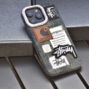 Stussy ステューシーiphone 18pro air 17 pro max 14 16 pro 15 plus 16eケースブランドカード入れハイブランドiphone ultra/18pro max/17/16pro/17e 15plusカバー韓国風iphone 18pro/16/14/17/15/ airケースレディース斜め掛けハイブランドアイフォン18pro max 17e 16 15 14 ケーストランク型