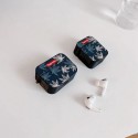 シュプリームブランドairpods pro2ケースファッション簡約エアーポッズ 3ケース葉のプリント高品質airpods 1/2/3ケース大人気