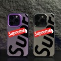 Supreme シュプリーム iphone14 16 pro 15 plusケースブランドカード入れ人気アイフォン14pro max/16 15 proケースiphone15 plus14 16 pro maxケースブランドコピーメンズアイフォン16 15/14/13/ 12 pro maxケースパロディー