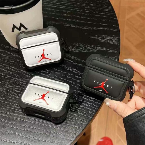 Jordan ジョーダンハイブランドairpods 4 3 2ケースブランドエアーポッズ プロ2ケース落下防止airpods 3 4 pro2ケースハイブランドコピーハイブランドエアーポッズ3 4ケースジャケット