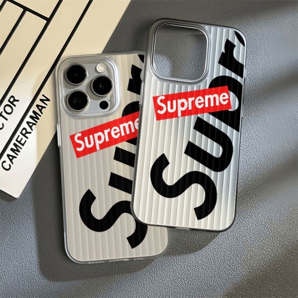 Supreme シュプリームiphone air 17 pro max 14 16 pro 15 plus 16eケースブランドカード入れハイブランドiphone16pro/17 15plusカバーアイフォン17 pro 16e 15/14/13/ 12 pro maxケースパロディーハイブランドアイフォン17 air 16 15 14 ケーストランク型