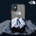 ハイブランドザノースフェイスiphone13/13pro maxケース半透明ソフトカバーiphone13mini/13proケース経典な雪山プリントiphone12/12mini/12pro/12pro maxケース耐衝撃iphone11/11pro maxケース