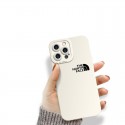 ザノースフェイスiphone14proケースブランドパロディシンプル ホワイトカバー iphone14/14plus/14pro maxケース男女兼用人気iphone13/13pro/13pro maxケースカメラフルカバー アイフォン12/12pro/12pro max保護ケース