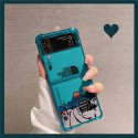 ザノースフェイスgalaxy zflip4ケースハイブランド レディースメンズ兼用 Galaxy Zflip3ケース 折り畳み 高品質 ギャラクシーZ フリップ3/4カバー