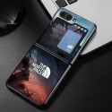 ザ・ノース・フェイス THE NORTH FACE人気Galaxy Z fold4 5ケース革製galaxy zfold5 4 3 2ケースハイブランドブランドギャラクシーZ フォールド5 4 3 2ケース男女galaxy z flip5ケース