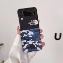 ザ・ノース・フェイス THE NORTH FACEgalaxy zflip4 5ケースブランド人気Galaxy Z fold4 5ケース革製ブランドギャラクシーZ フォールド5 4 3 2ケース男女galaxy z flip5ケース