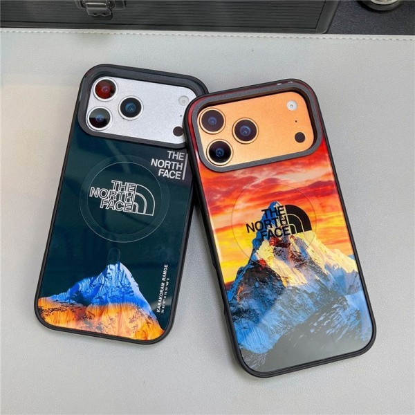 ザノースフェイス THE NORTH FACE iphone air 17 pro max 14 16 pro 15 plus 16eケースブランドカード入れハイブランドiphone16pro/17 15plusカバーハイブランドアイフォン17 air 16 15 14 ケーストランク型ブランド携帯ケースiphone17 16e 16 15 pro max 14plus/13 pro maxケース手帳型