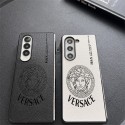 Versace ヴェルサーチgalaxy zflip4 5 6 7ケースブランド人気Galaxy Z fold7 4 5 6ケース革製galaxy z fold7 6 5 4 3 2ケースハイブランド男女galaxy z flip7 5 4 6ケース