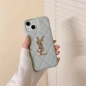 Ysl イブサンローランハイブランドiphone14pro/16 15plusカバー人気アイフォン14pro max/16 15 proケース韓国風iphone16/14/13/15pro maxケースレディース斜め掛けアイフォン16 15/14/13/ 12 pro maxケースパロディー