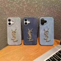 YSL イブサンローランハイブランドiphone14pro/16e 15plusカバーiphone15 plus14 16 pro max 16eケースブランドコピーメンズアイフォン16e 15/14/13/ 12 pro maxケースパロディーブランド携帯ケースiphone 16 15 pro max 14plus/13 pro maxケース手帳型