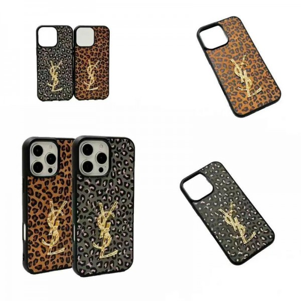 SAINT LAURENT - イヴサンローラン 携帯ケース スマホ ショルダー サン ローラン ysl アイフォン16/15plus