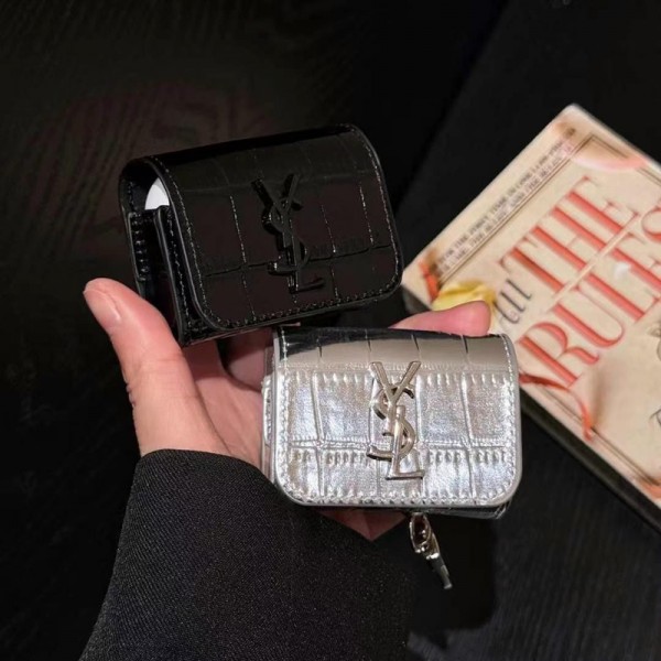 YSL イヴサンローランハイブランドairpods pro3 4 3 2ケースブランドエアーポッズ プロ3 プロ2ケース落下防止airpods 3 4 pro2 pro3ケースハイブランドコピーエアーポッズ プロ3 4 3 pro2ケースブランドレディース