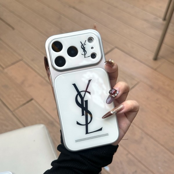 Ysl イヴサンローランハイブランドiphone 17/16pro/17e 15plusカバー人気アイフォン17pro max/16 15 proケース韓国風iphone 16/14/13/15/ airケースレディース斜め掛けアイフォン17 pro 16e 15/14/13/ 12 pro maxケースパロディー