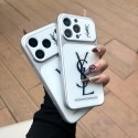 Ysl イヴサンローランハイブランドiphone 17/16pro/17e 15plusカバー人気アイフォン17pro max/16 15 proケース韓国風iphone 16/14/13/15/ airケースレディース斜め掛けアイフォン17 pro 16e 15/14/13/ 12 pro maxケースパロディー