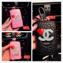 人気ブランドシャネルキーケース Chanel キーチェーン レディース バッグチャーム ピンク/ブラック 車キー対応 スマートキーケース かわいい  鍵入れ プレゼント