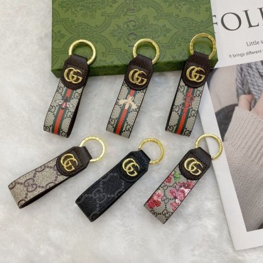 グッチブランドGucci 革キーホルダー...