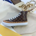 ブランドルイヴィトン キーホルダー ルイヴィトンキーリング LV モノグラム スニーカーチャーム キーホルダー ユニセックス キーチェーン 個性デザイン 韓国風 メンズ