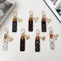 ブランド LV ルイヴィトン風キークリップ キーリング キーホルダー バッグチャーム モノグラム/ダミエ柄 ハートチャーム付きキーホルダー 