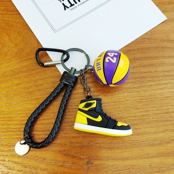 ブランドNIKE キーホルダー ナイキ風ミニスニーカー型 キーリング バスケットボール キーチャーム バッグチャーム 男女兼用 ギフト カー用品 カジュアル 人気