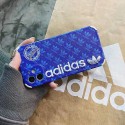 アディダスファッション iphone 12/12pro max/se2ケースメンズレディース兼用 iphone xr/xs maxケースオシャレ adidas 刺繍 iphone 11/11 pro/11 pro maxケース 運動風 アイフォンX/8/7 plusケースブランド