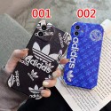 アディダスファッション iphone 12/12pro max/se2ケースメンズレディース兼用 iphone xr/xs maxケースオシャレ adidas 刺繍 iphone 11/11 pro/11 pro maxケース 運動風 アイフォンX/8/7 plusケースブランド