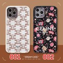 セリーヌ 人気ブランド iphone 12/12 pro/12 pro maxケース 花柄 女性向け iphone11/11pro maxケース 激安 個性 iphone x/xr/xs/xs maxケース ins風オシャレiphone se2/8/7plus保護ケース