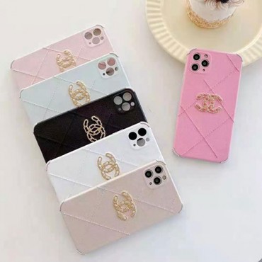 シャネル ブランド刺繍子羊の皮iphone12 /12 pro/12 mini/12 pro maxケース韓国風iPhone 11/11 pro/11 pro maxケースChanel経典ロゴiPhone x/xs/xs maxケースブランド