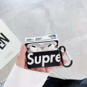 シュプリーム AirPods pro1/2ケース Air Pods 専用 男女兼用 充電 人気 supreme エアーポッズケース便利 軽量 潮流 カップル インスタグラム風 韓国  ブランド 送料無料 激安 インスタグラム風