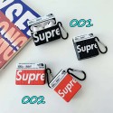 シュプリーム AirPods pro1/2ケース Air Pods 専用 男女兼用 充電 人気 supreme エアーポッズケース便利 軽量 潮流 カップル インスタグラム風 韓国  ブランド 送料無料 激安 インスタグラム風