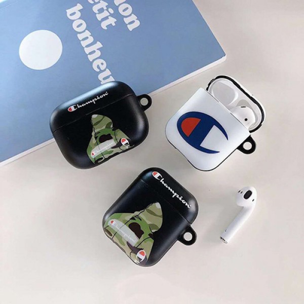 チャンピオンブランドairpods 3 proケース収納  個性ロゴ  人気  Champion エアーポッズ プロ1/2ケース 高級 おすすめ レデイーズ メンズ  激安 ビジネス 芸能人 耐衝撃 ファッション