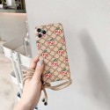 グッチ女性向け iphone12/8/se2/7 plusケース ビジネス ストラップ付き個性潮 iphone x/xr/xs/xs maxケース ファッションレディース iphone11/11pro/11 pro maxケース 安い