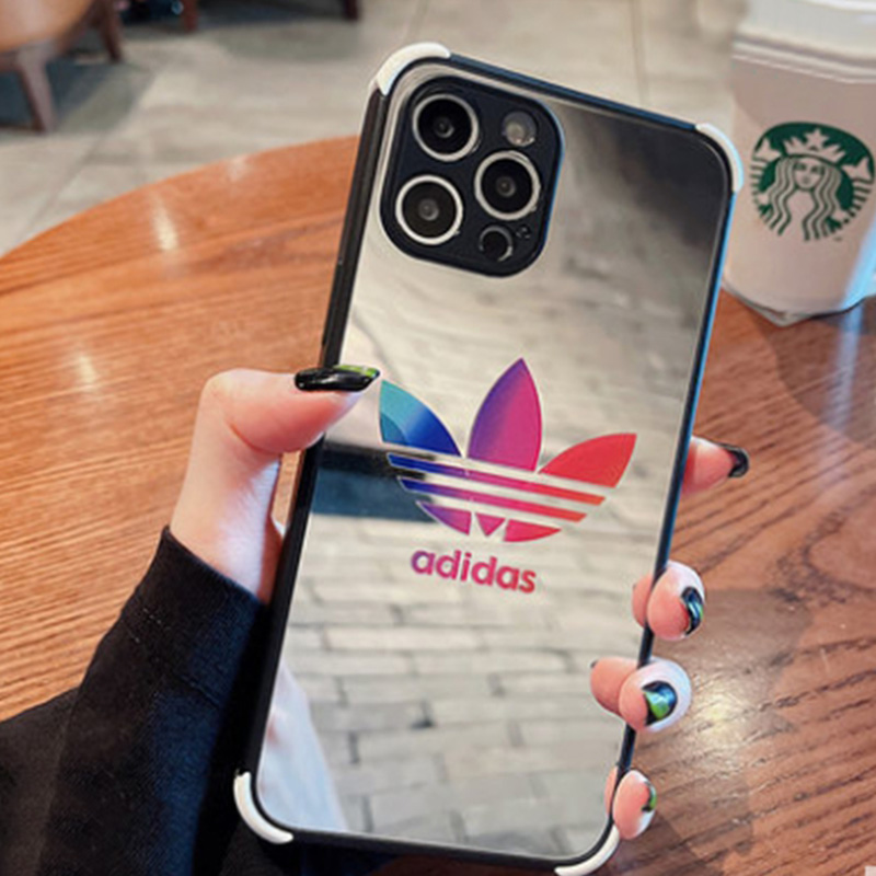 iphone11 アディダス　adidas 手帳　ケースiPhoneケース