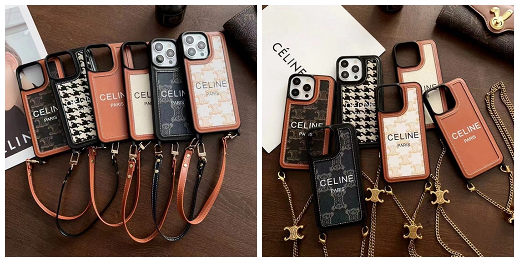 CELINE セリーヌブランドカード入れハイブランドiphone14pro/14 15plusカバー韓国風