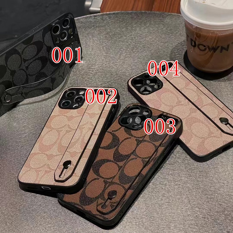 コーチハイブランド iphone14plusケースベルト付き