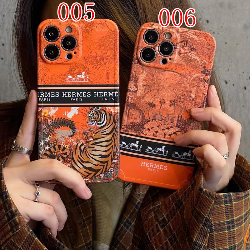 エルメスiphone13pro/13promaxケースファッション