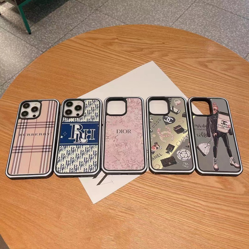 バーバリー iphone14/14plus/14proカバーおしゃれ
