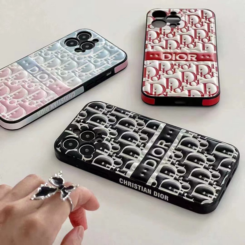 Dior ディオールハイブランドiphone14pro/14 15plusカバー韓国風