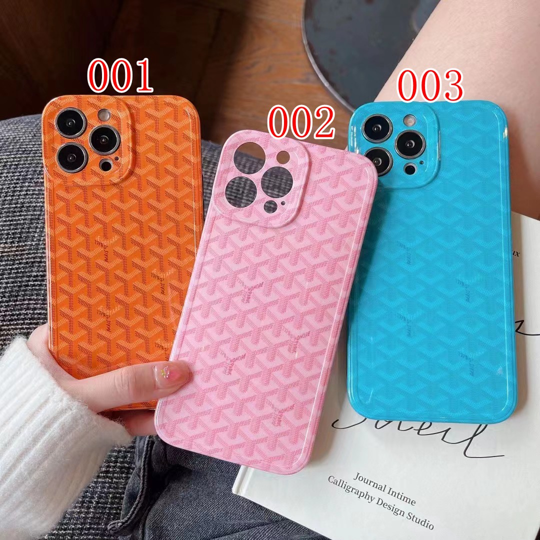 ゴヤールハイブランドiphone13ケースカメラフルカバー