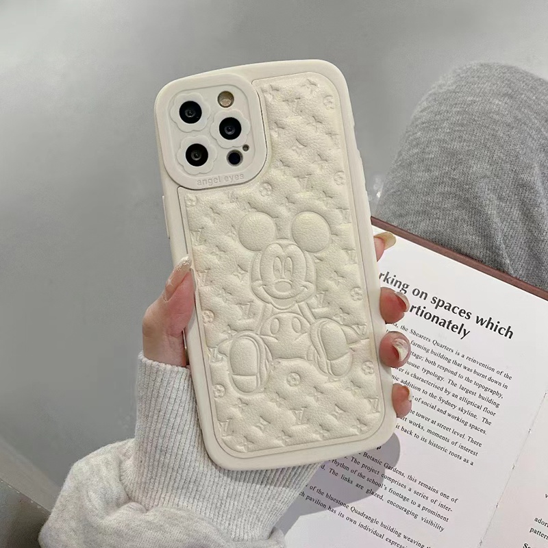 ヴィトンiphone13/13promaxケースミッキーマウス柄