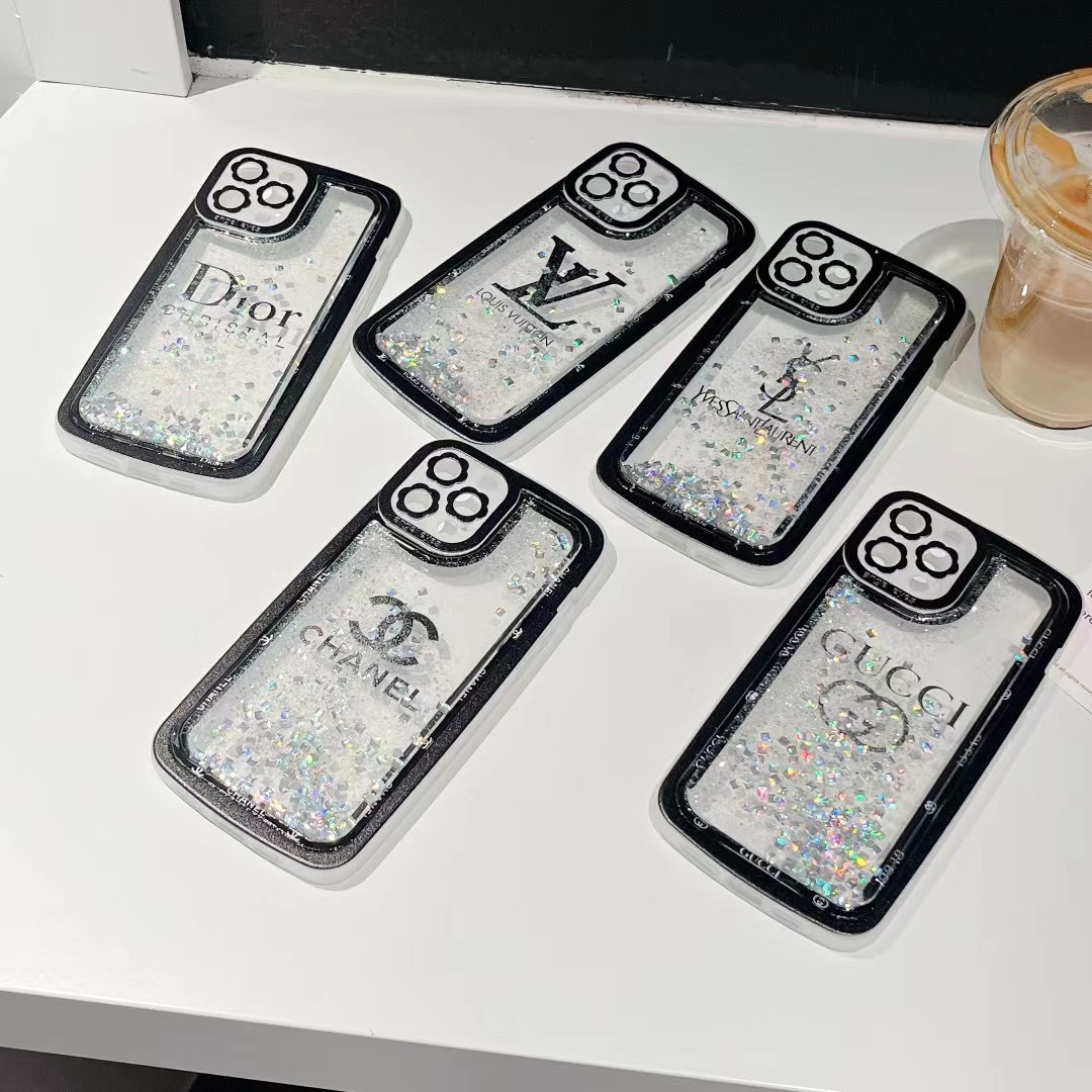 ブランド iphone 13pro/13pro maxケース YSL シャネル グッチ 透明ソフトカバー