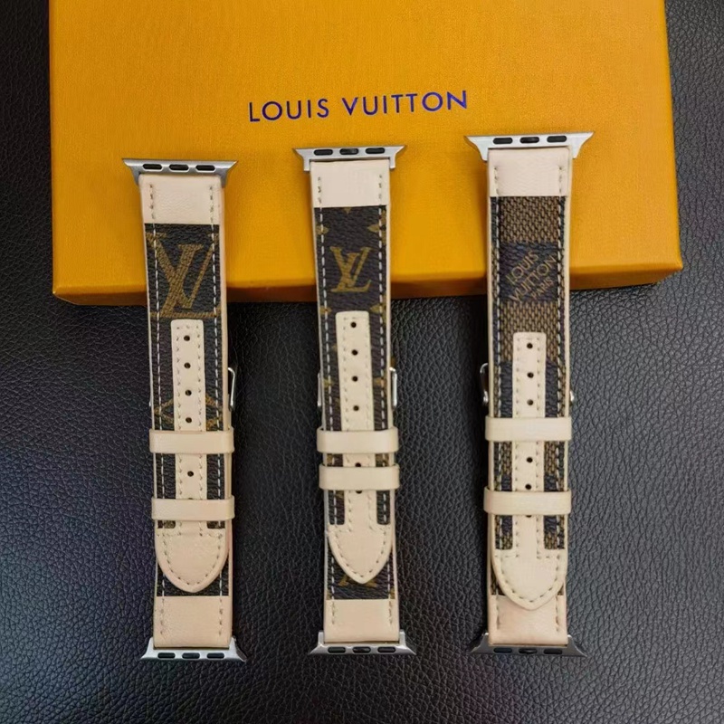 Lv ルイヴィトンハイブランドアップルウォッチバンドブランドアップルウォッチ8交換ベルトストラップ