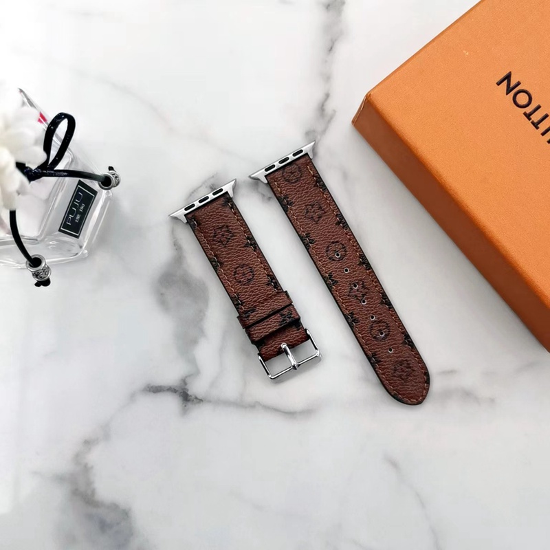 Lv ルイヴィトンアップルウォッチse2バンドブランドアップルウォッチse2ストラップブランドレザーブランドapple watch 8
