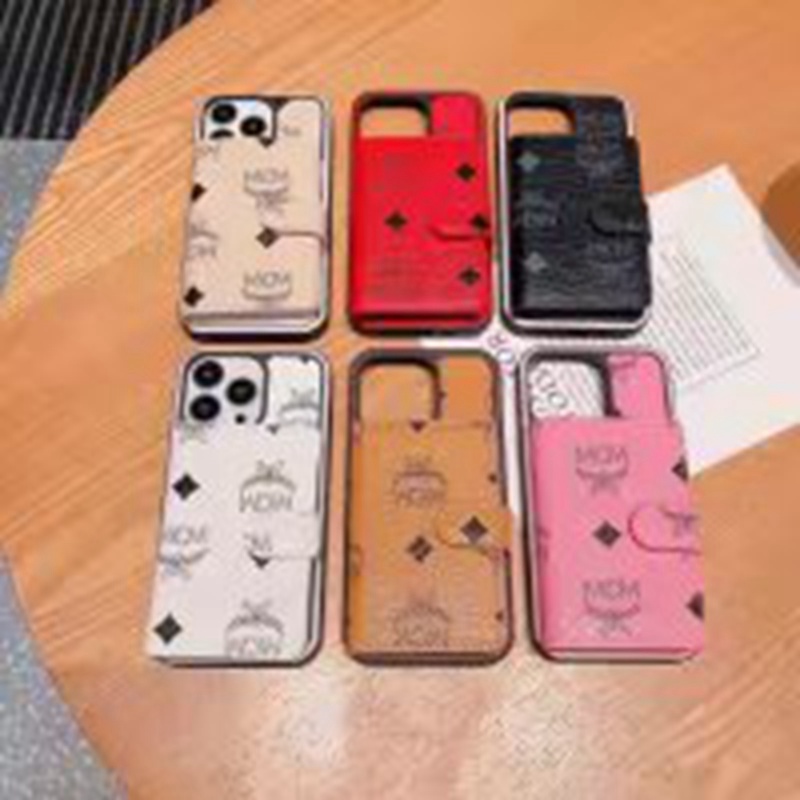 エムシーエムiphone16/13pro/15 16pro maxケースブランドMCM 高品質 人気 iphone16/15pro/16pro  maxケース カード小銭入れ